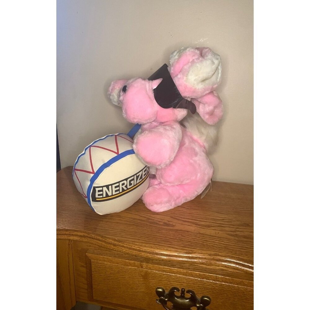 Vintage 1989 Energizer Bunny Plush Promotional Display Large easter
